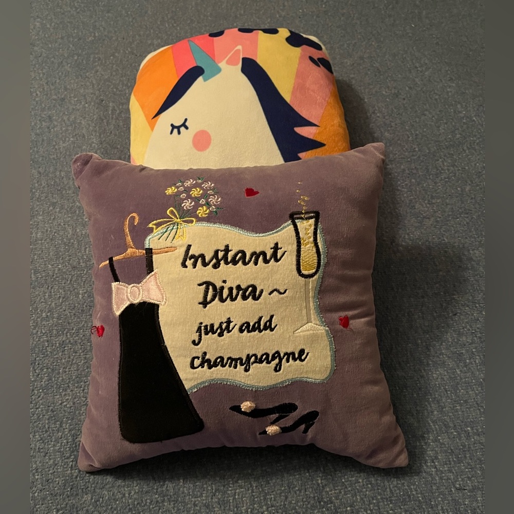 Bundle of 2 Decorative Pillows